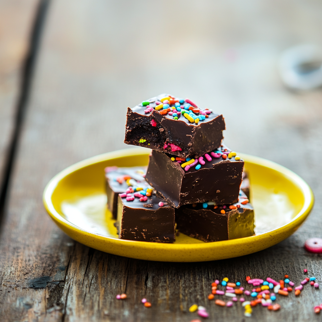 Easy Dark Chocolate Fudge