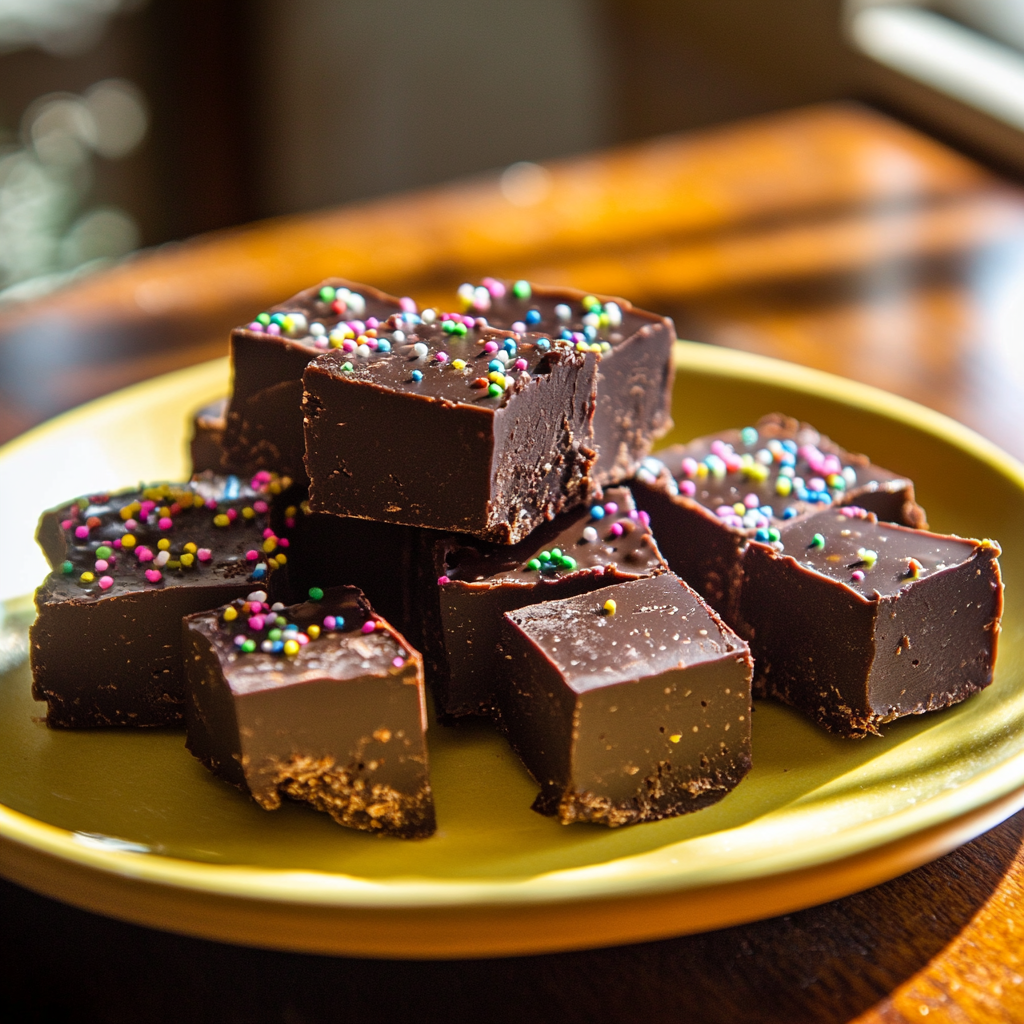 Easy Dark Chocolate Fudge